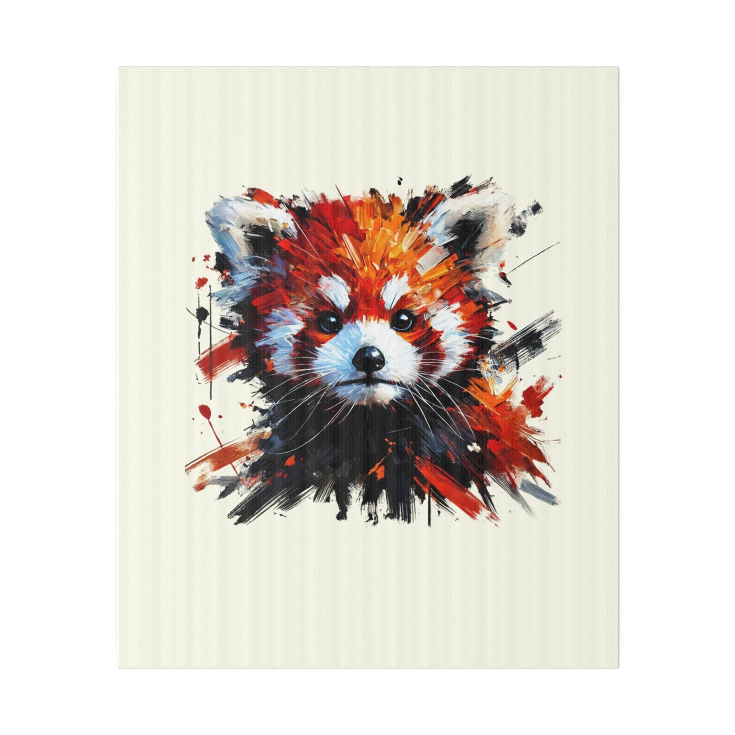 Baby Red Panda Canvas