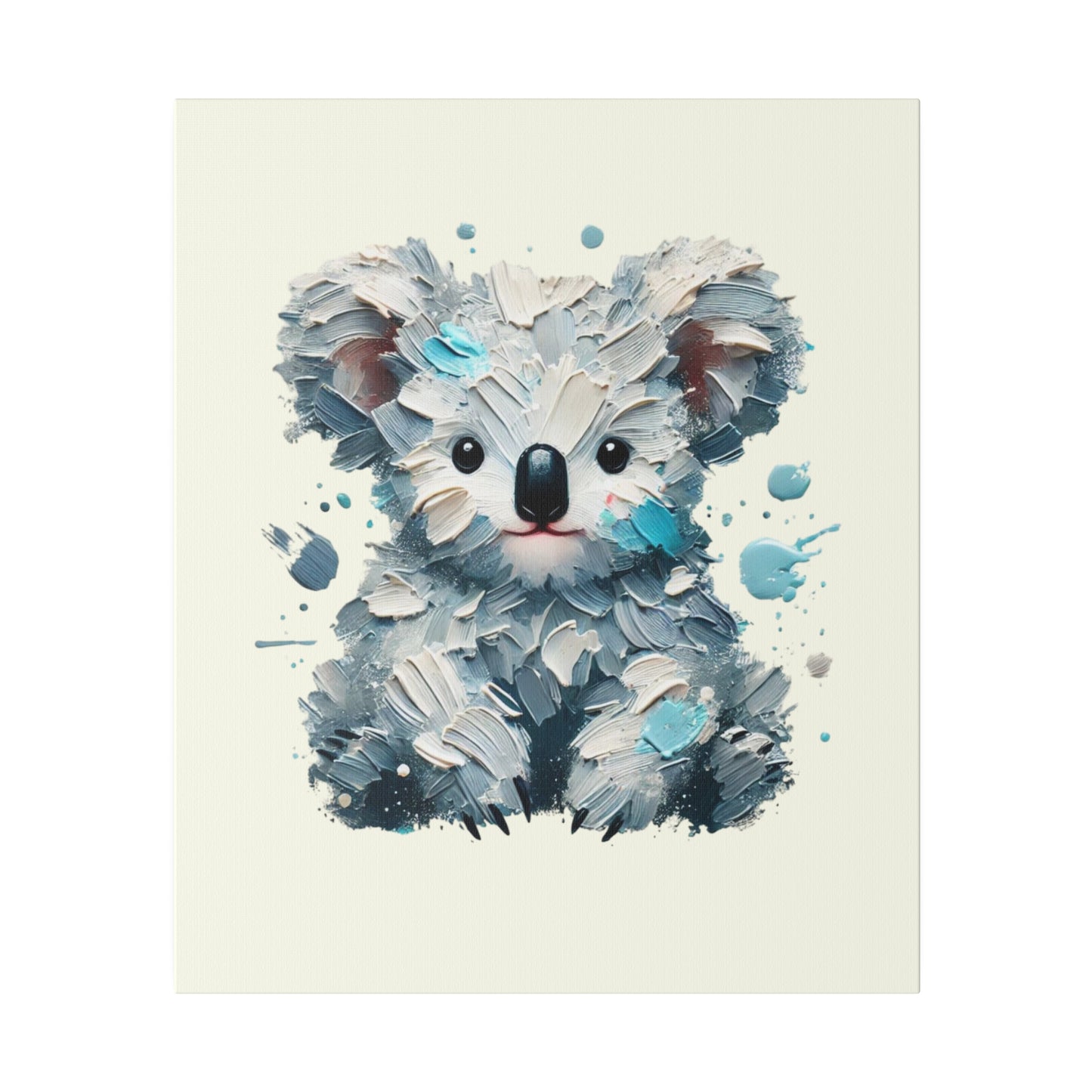 Baby Koala Canvas - Blue