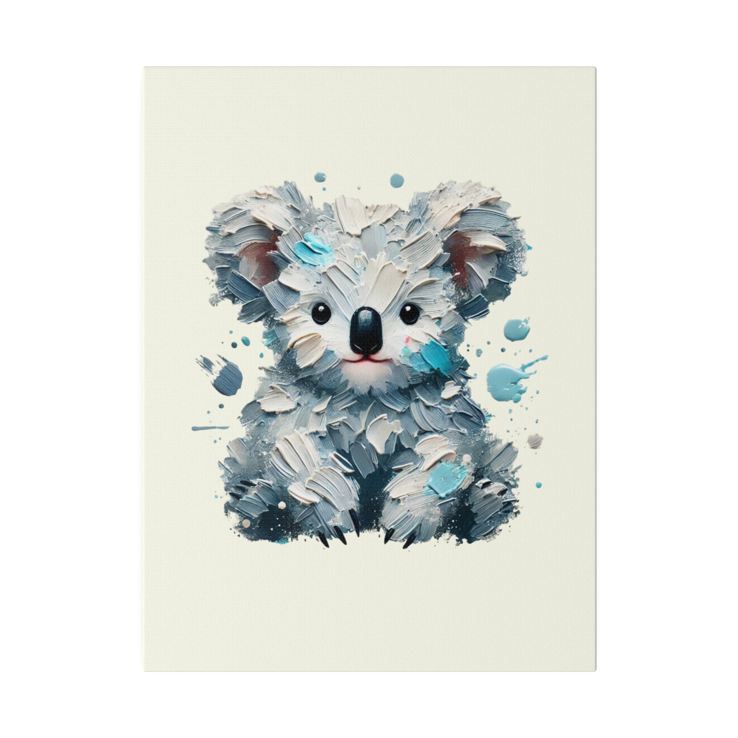 Baby Koala Canvas - Blue