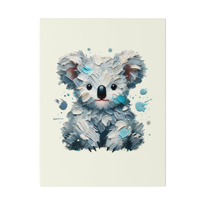 Baby Koala Canvas - Blue