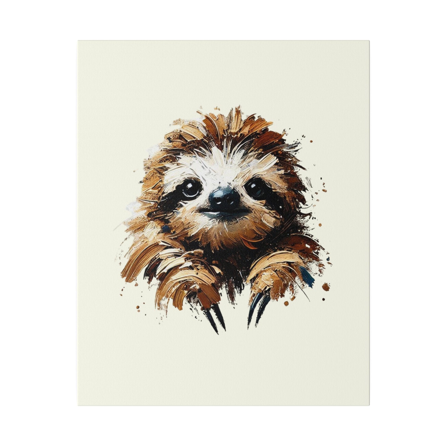 Baby Sloth Canvas