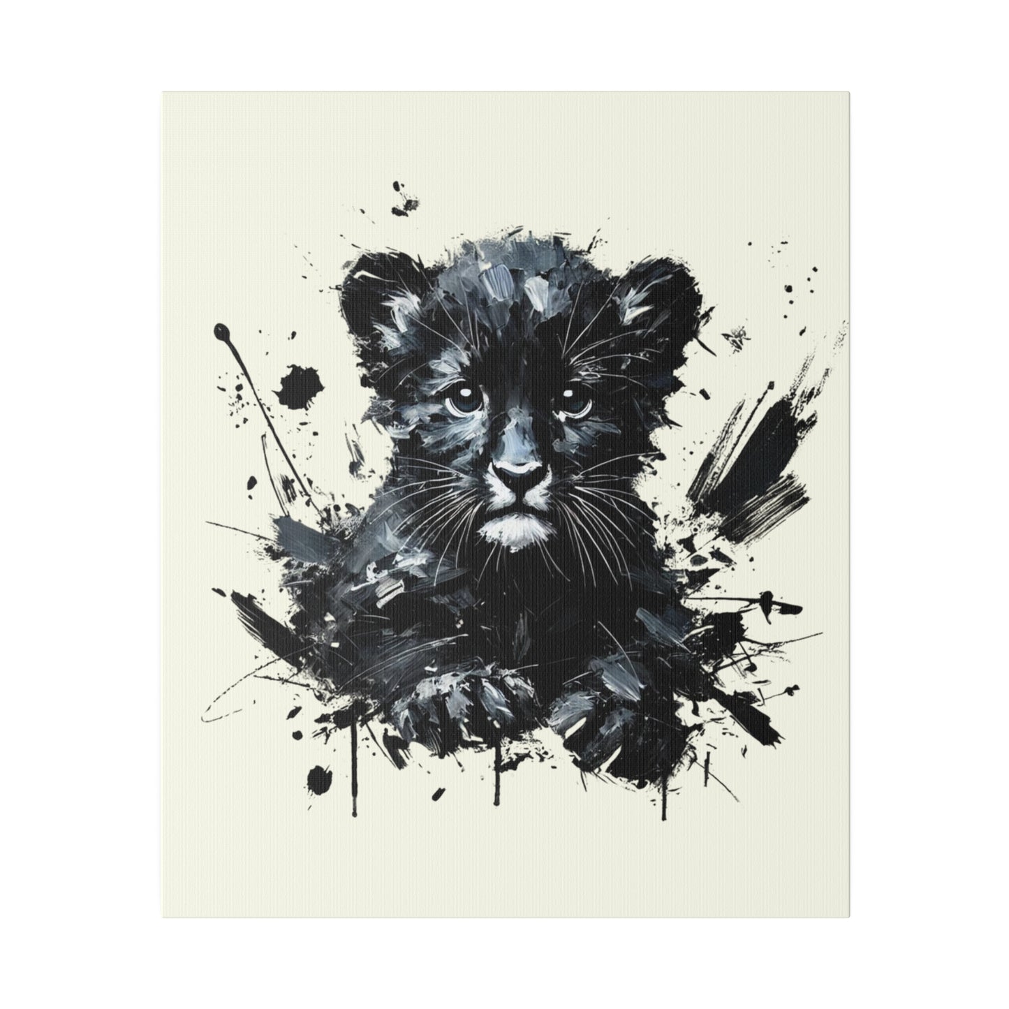 Baby Panther Canvas