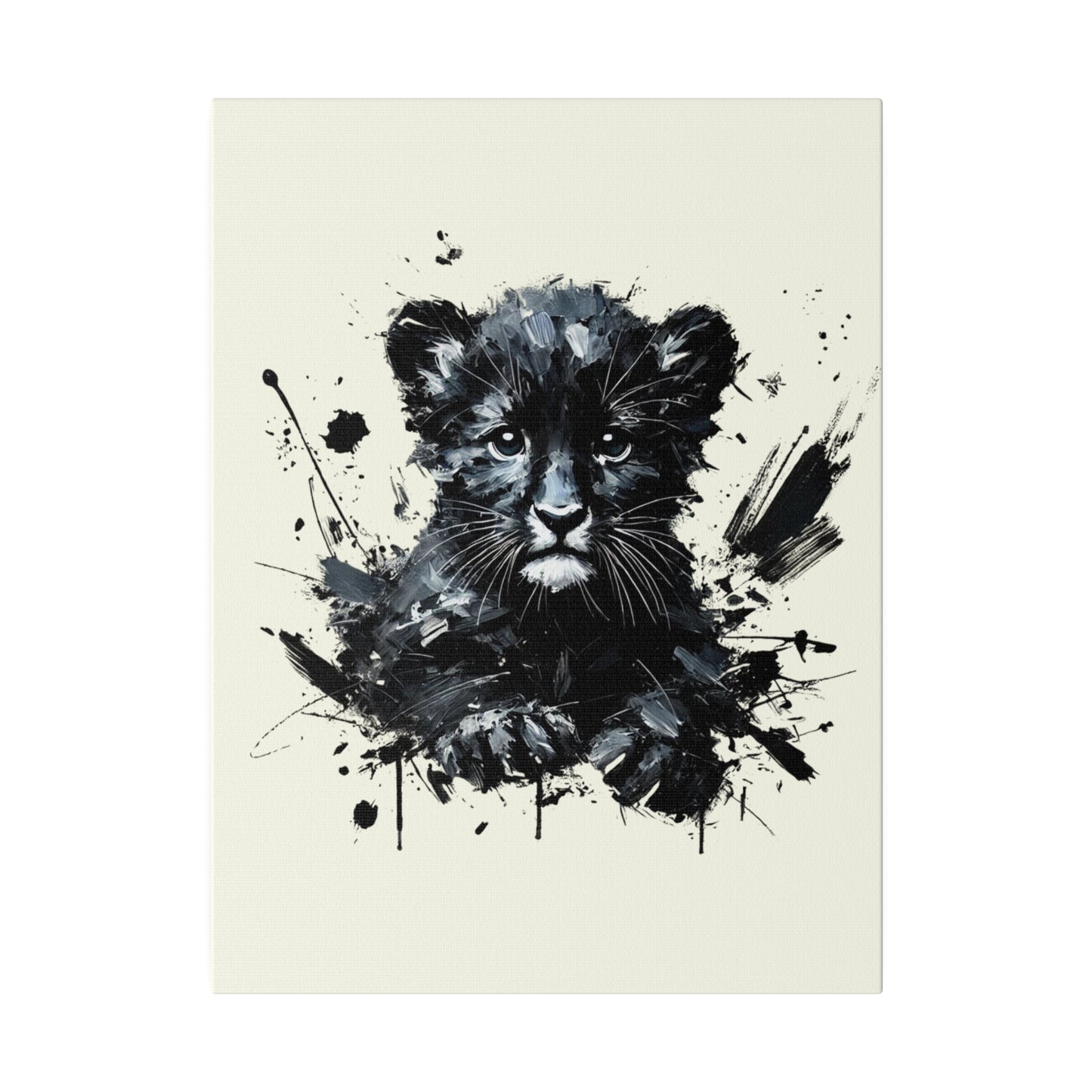 Baby Panther Canvas