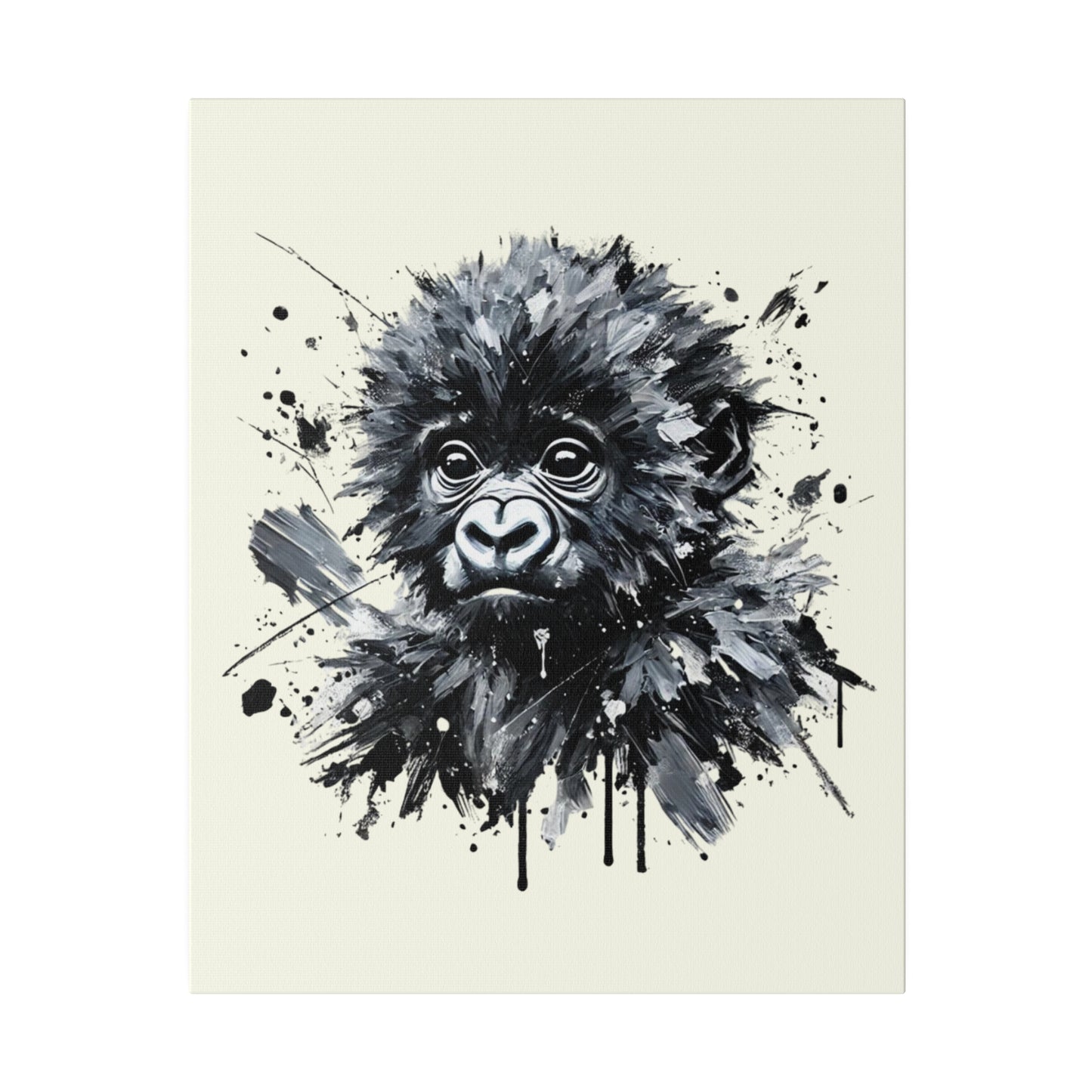 Baby Gorilla Canvas