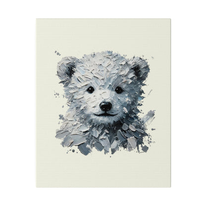 Baby Polar Bear Canvas