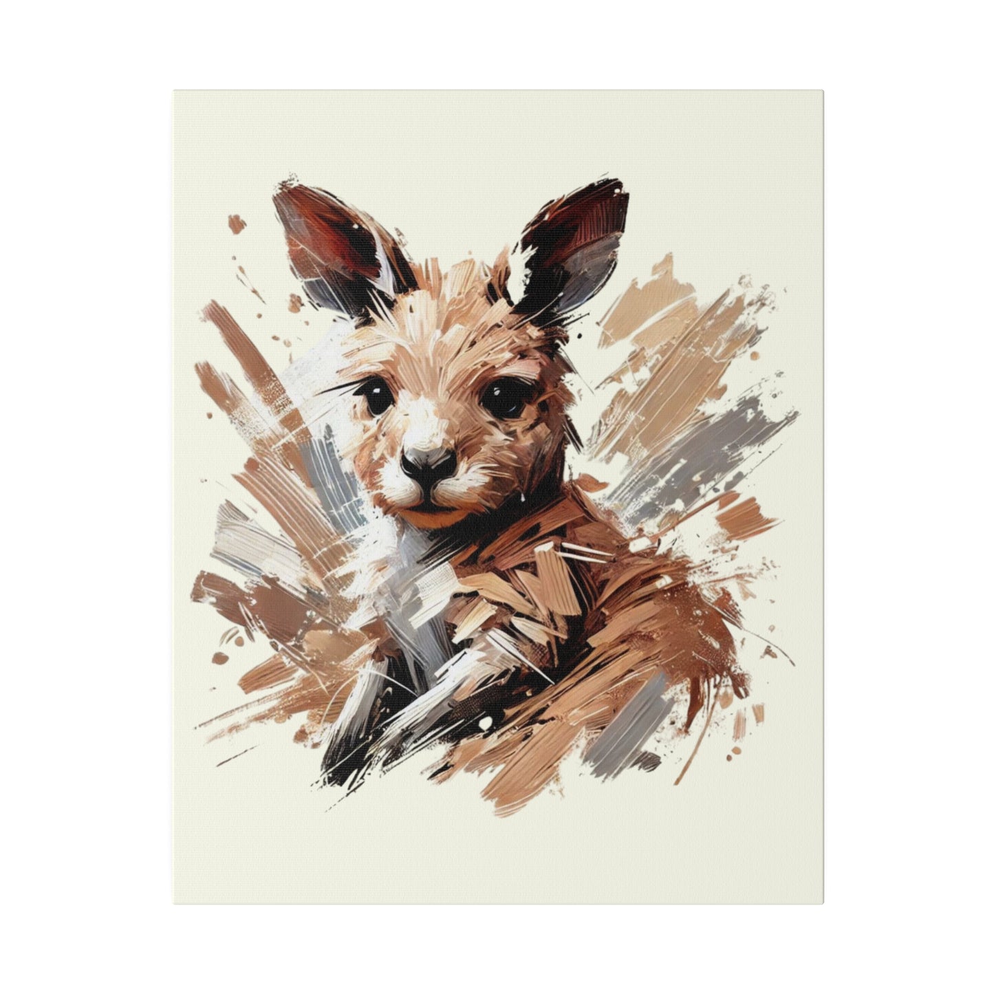 Baby Kangaroo Canvas