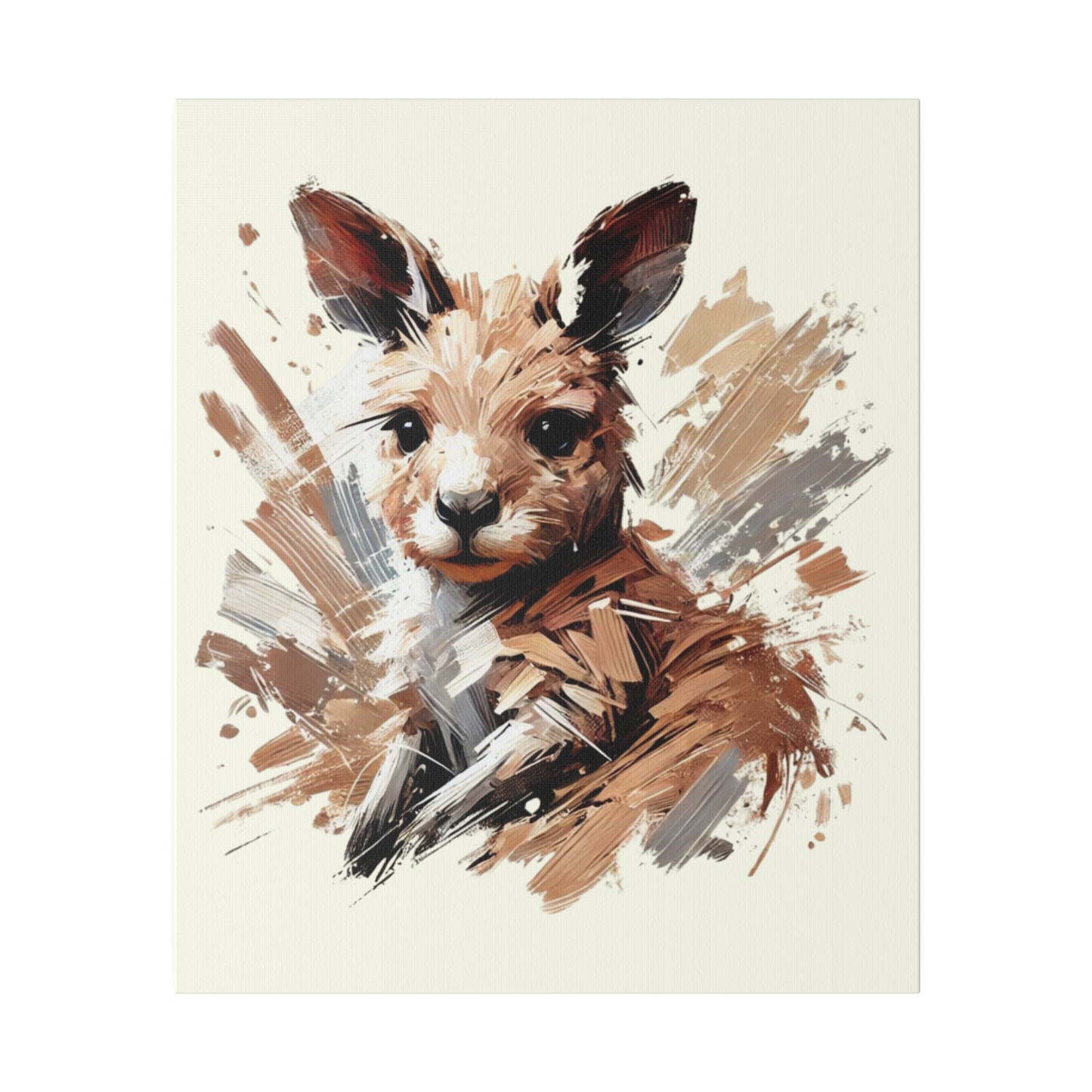 Baby Kangaroo Canvas