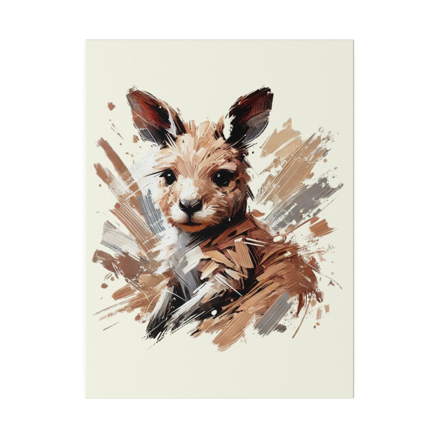 Baby Kangaroo Canvas