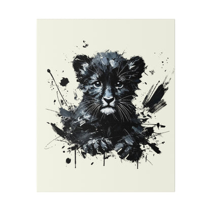 Baby Panther Canvas