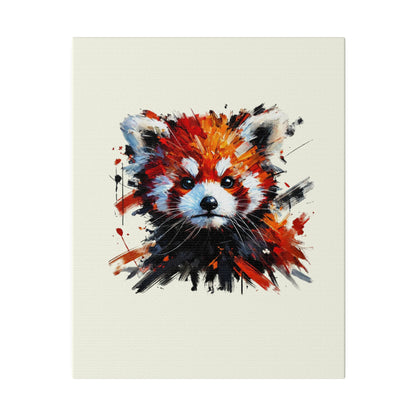 Baby Red Panda Canvas