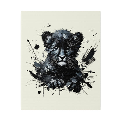 Baby Panther Canvas