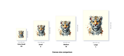 Baby Tiger Canvas