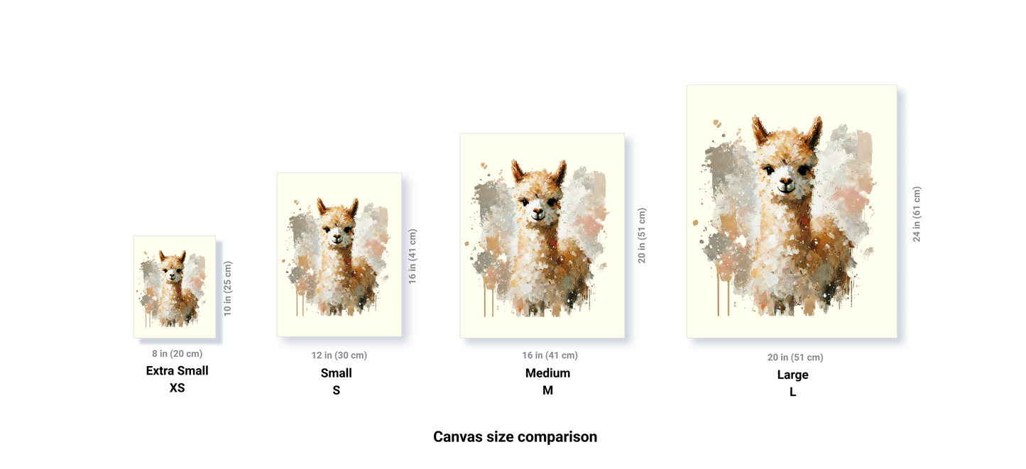 Baby Alpaca Canvas