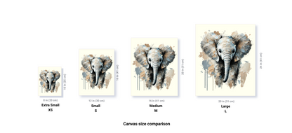 Baby Elephant Canvas