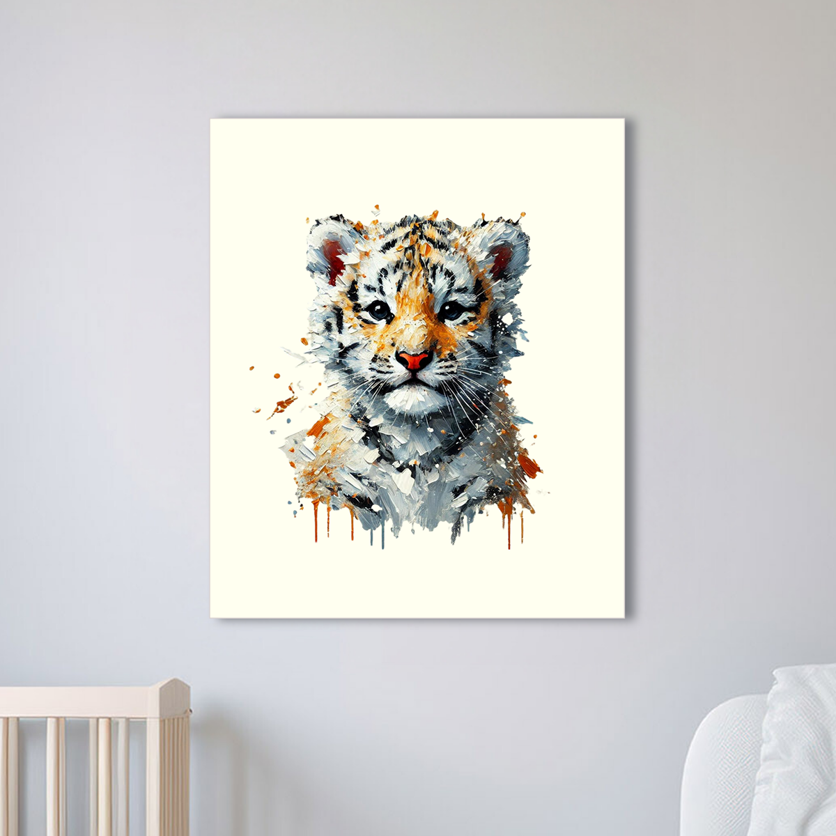 Baby Tiger Canvas