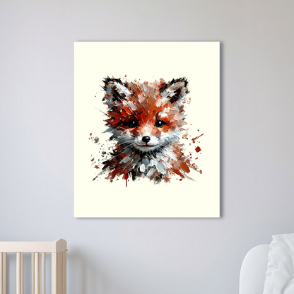 Baby Fox Canvas