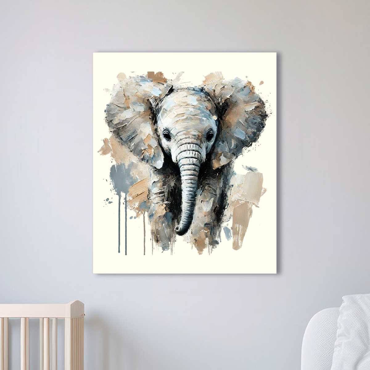 Baby Elephant Canvas