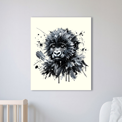 Baby Gorilla Canvas