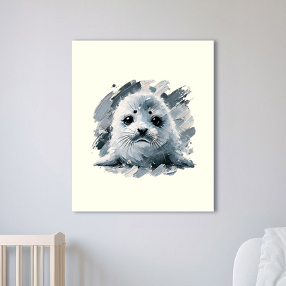 Baby Seal Canvas