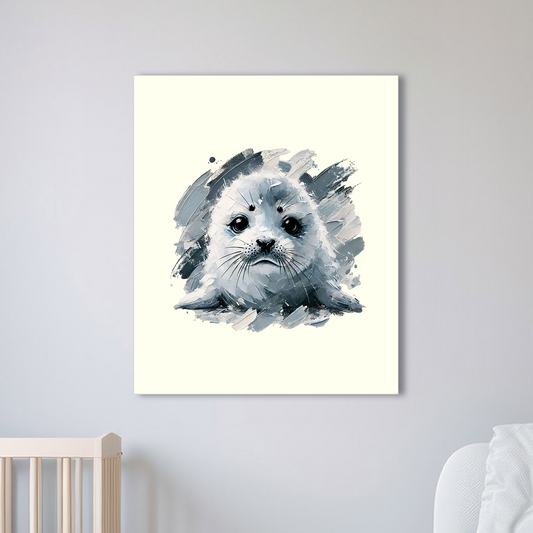 Baby Seal Canvas