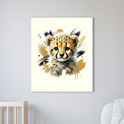 Baby Cheetah Canvas