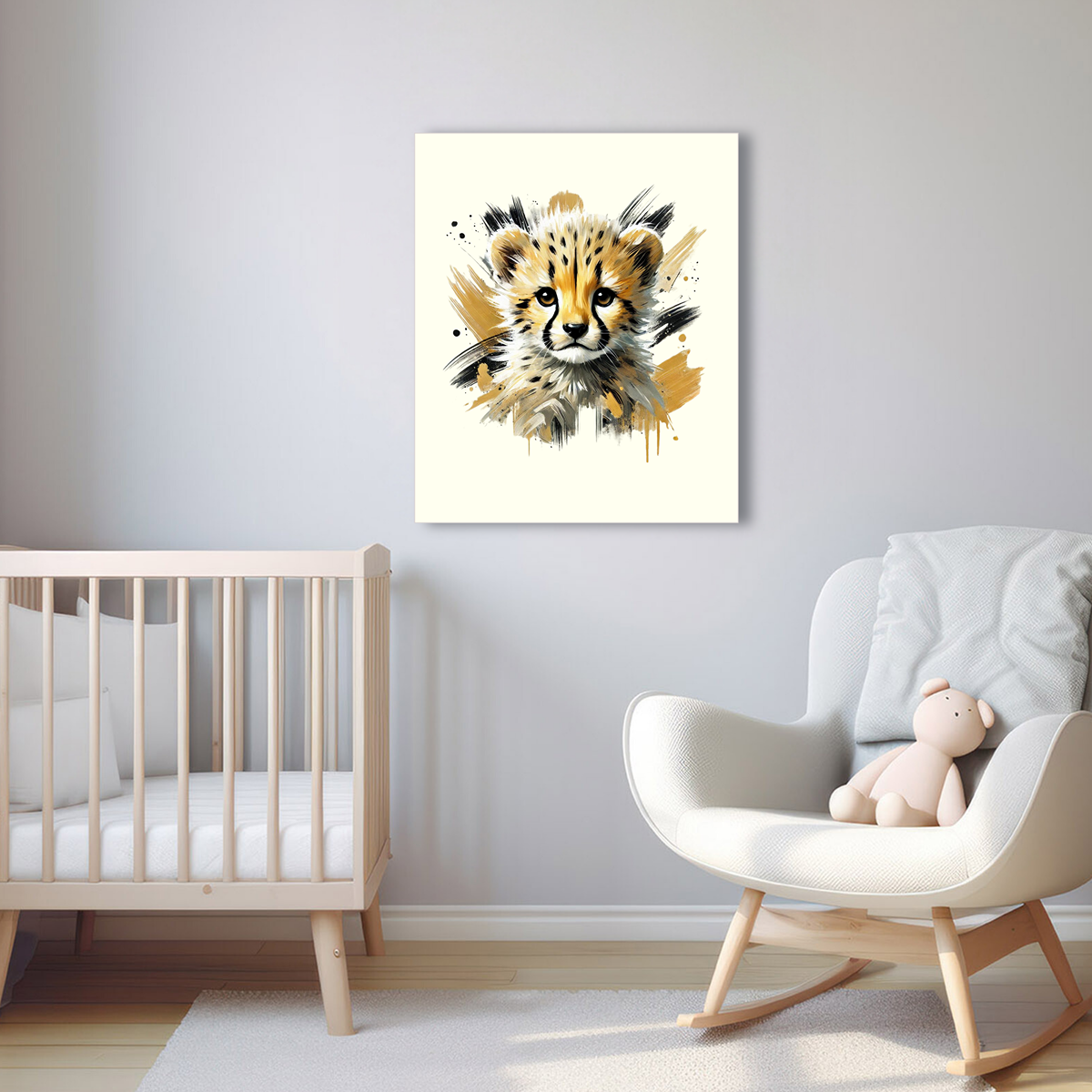 Baby Cheetah Canvas