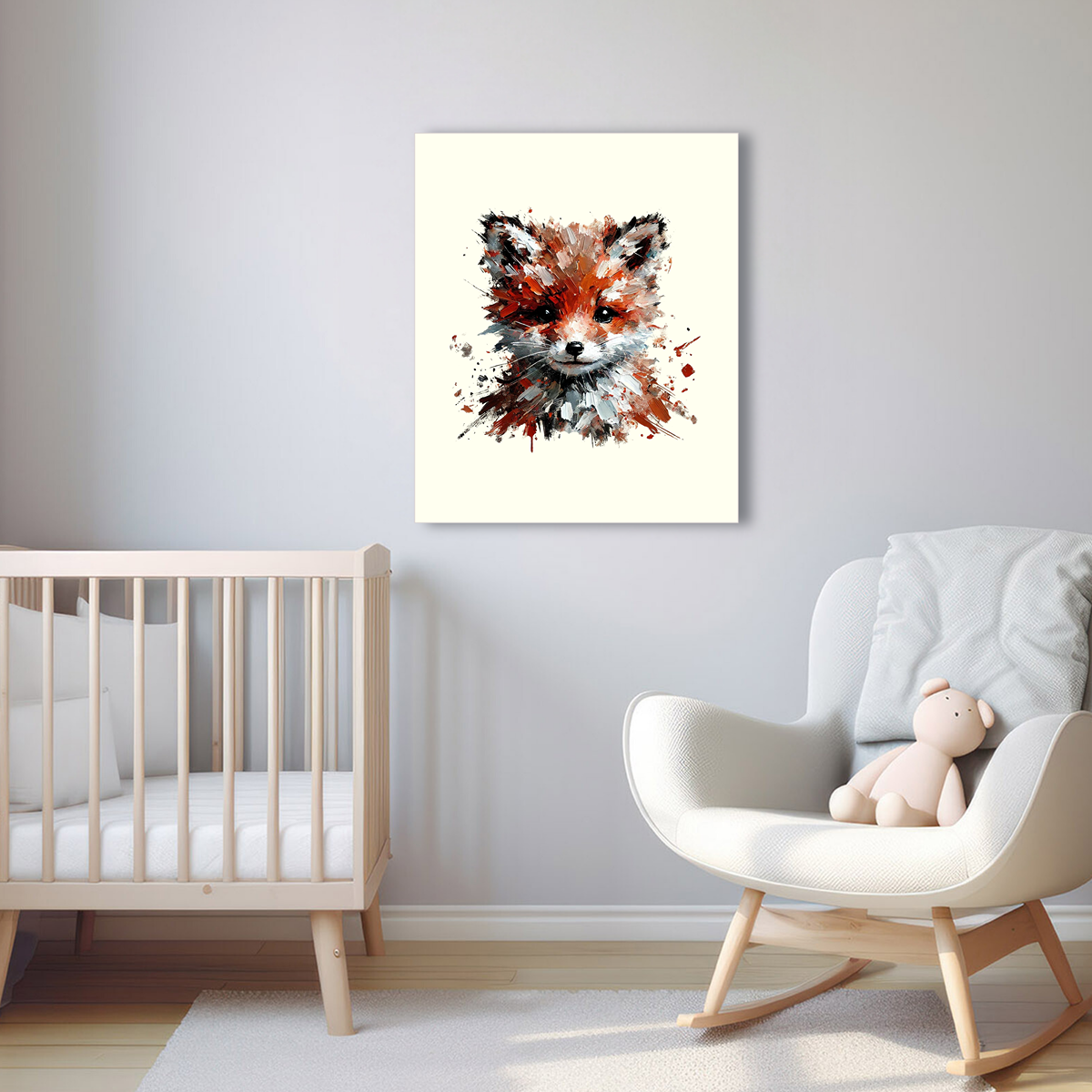 Baby Fox Canvas