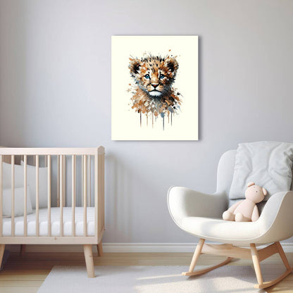 Baby Lion Canvas