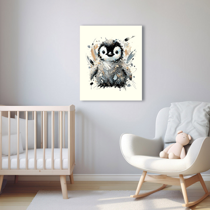 Baby Penguin Canvas