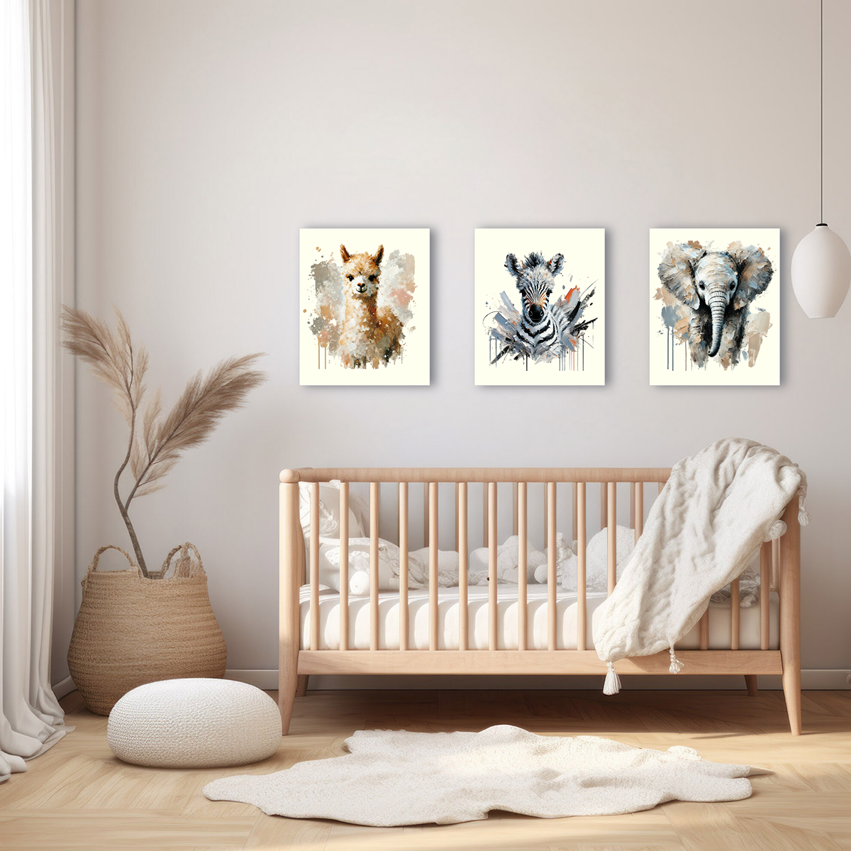 Baby Zebra Canvas