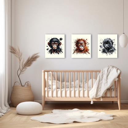 Baby Orangutan Canvas