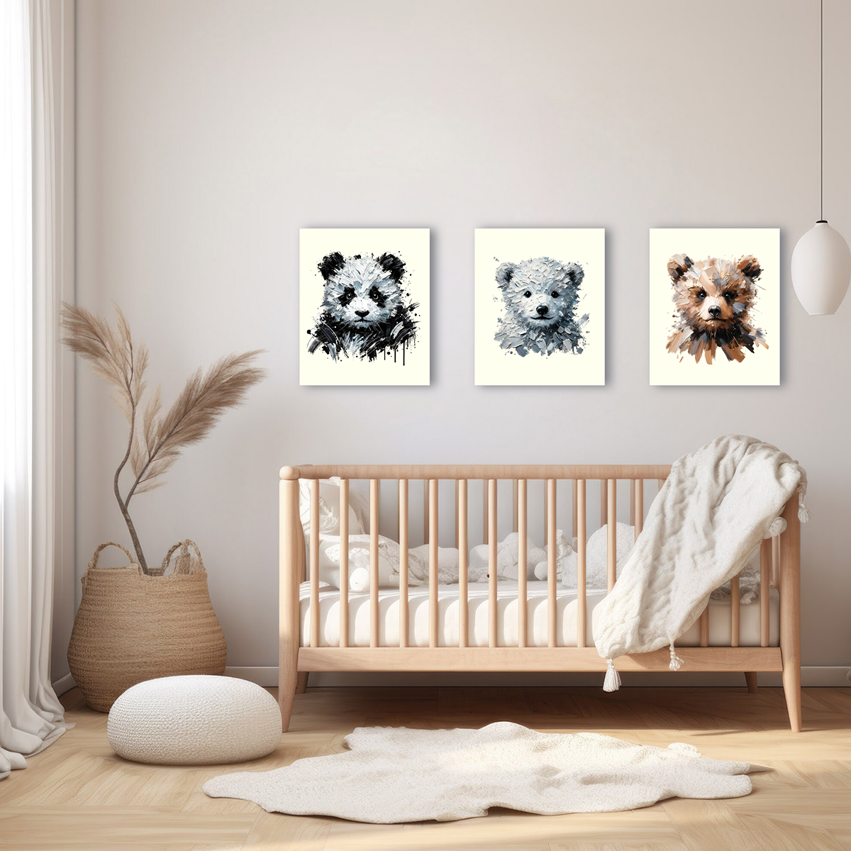 Baby Polar Bear Canvas