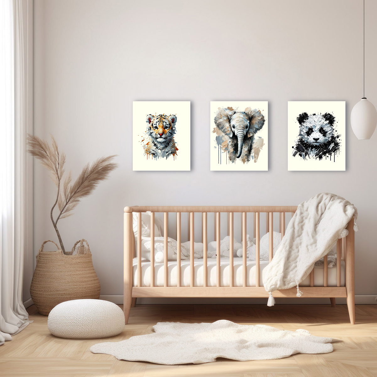 Baby Elephant Canvas