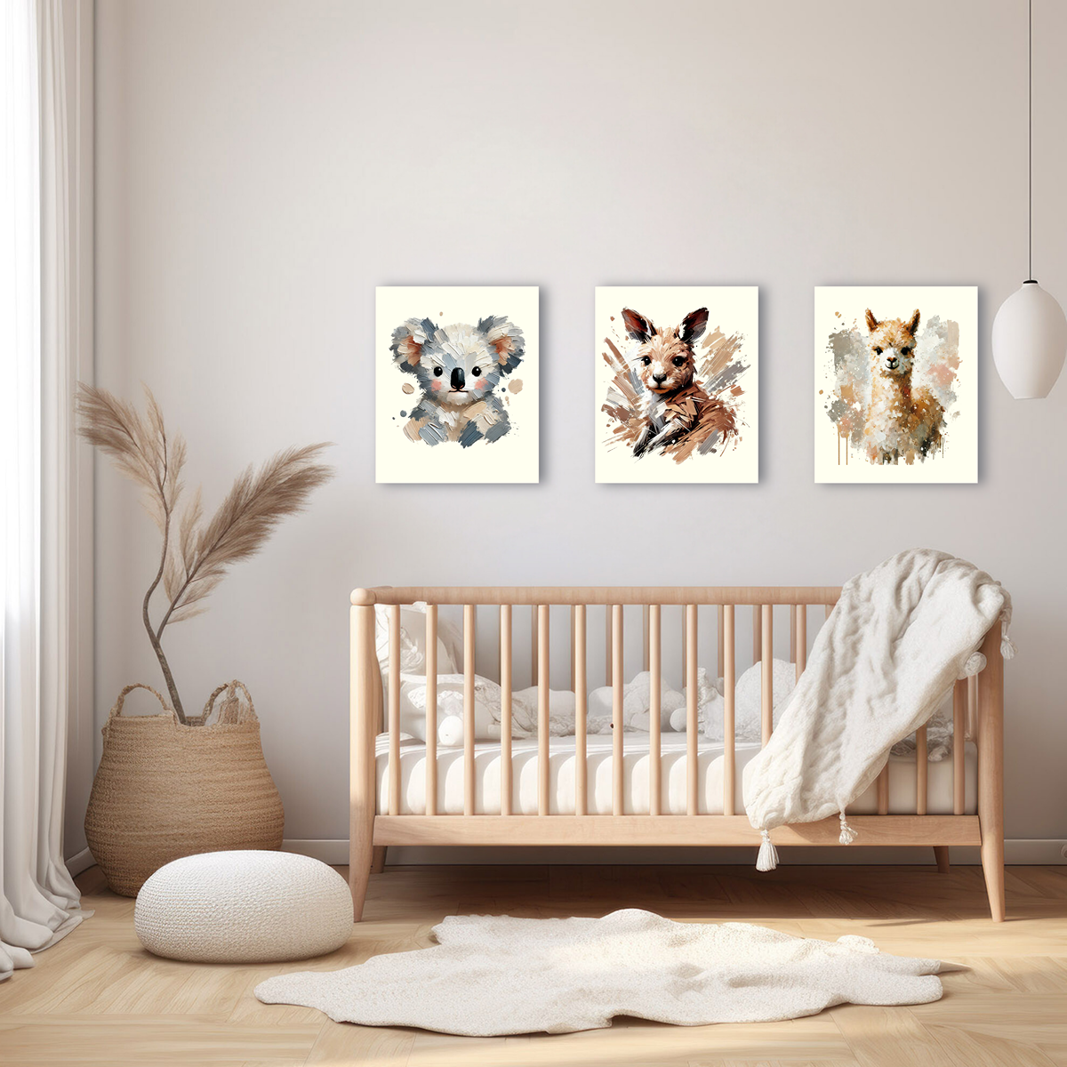 Baby Kangaroo Canvas